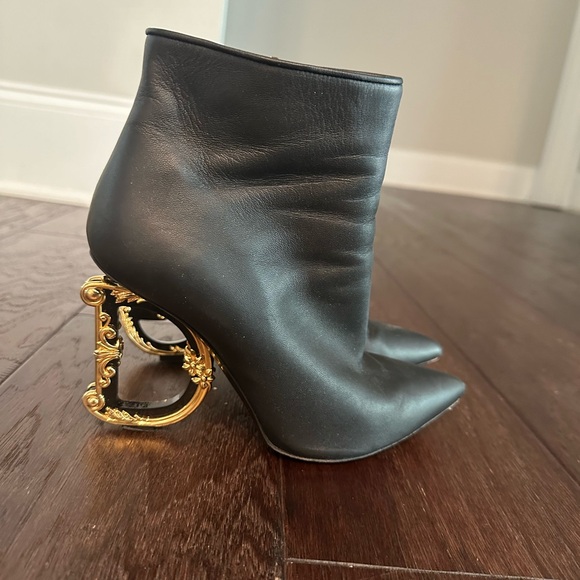 Dolce & Gabbana Baroque DG 105mm ankle boots - Picture 2 of 8